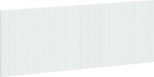vidaXL vidaXL Kopfstützen für Betten Hölzernes Weiß 140x50cm