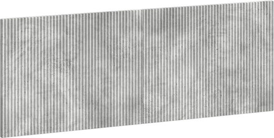 vidaXL Wooden Grey Bed Headboard 140x50cm