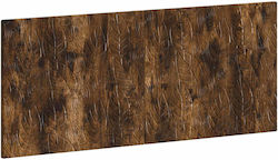 vidaXL Табла за легло Дървена Кафява 120x50cm