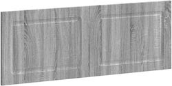 vidaXL Дървено Сиво 140x50cm