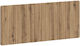 vidaXL Bed Headboard Artisan Oak Wooden Brown 1...