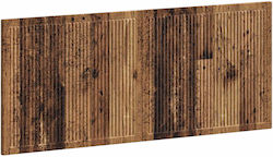 vidaXL Wooden Brown Bed Headboard 120x50cm