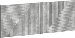 vidaXL Bed Headboard Wooden Grey 140x50cm