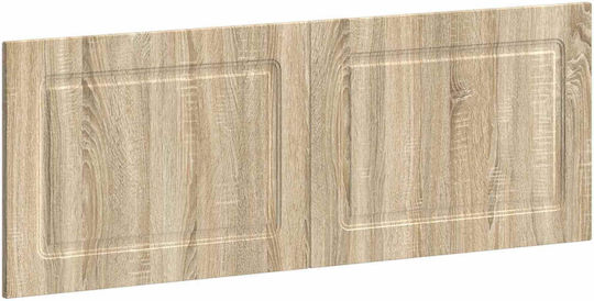 vidaXL vidaXL Hölzernes Kopfstützen für Betten Beiges 140x50cm