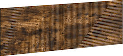 vidaXL Табла за легло Дървено Кафяво 160x50cm