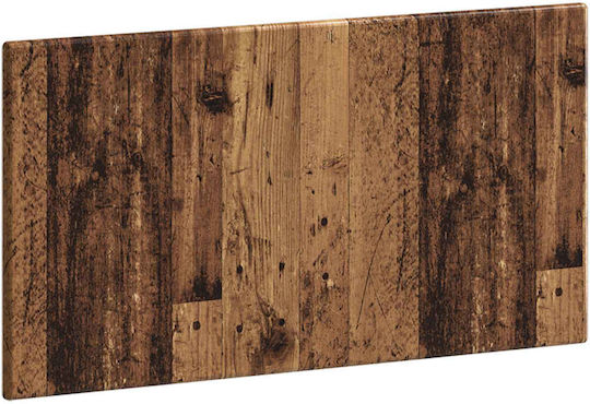 vidaXL Hölzernes Kopfstützen für Betten Braune 100x50cm