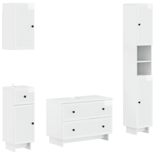 vidaXL Bathroom Vanity Unit without Sink White