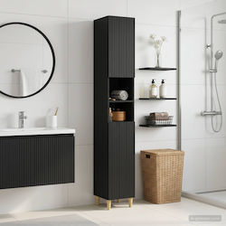 vidaXL Bathroom Column Cabinet Floor M30xW31xH1...