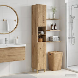 vidaXL Badezimmer-Säulenschrank Boden M30xB31xH...