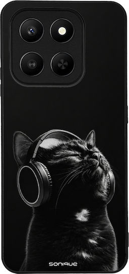Sonique Handyhülle Herren Edition Ehre 400 Smart 4g Ehre 400 Smart 5g Audio Kitten Schwarz