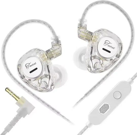 KZ Taurus Mic Hi-fi In-ear Headphones Transparent Microphone