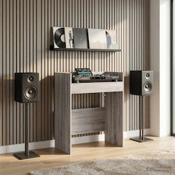 Vidaxl Πίνακας Dj Γκρι Sonoma 62 X 45 X 102 Εκ Επεξεργασμένο Ξύλο
