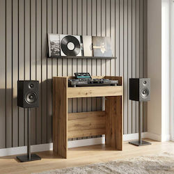 Vidaxl Πίνακας Dj Artisan Δρυς 102 X 45 X 102 Εκ Επεξεργασμένο Ξύλο