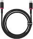 Baseus Dura Series Kabel USB-C männlich - USB-C 100W Rotes 1m P10377803U01-01