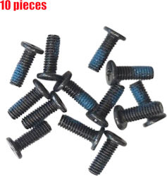 Комплект Винтове Screws Set Laptop Lenovo Ideapad 320-14isk 80xg 320-15ikb 80xl 320-15abr 80xs 330-15ikb 81de 520-15ikb 81bf 320-15ast 80xv 5s10n82242 90205118 Долен Капак Винтове 2.5мм X 7мм 10бр Код 1-bolt017