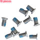 Screws Set Laptop Dell Xps 17 9700 9710 9700-yhc1h 9700-81xht 9710-dp62v 9710-gcw33 Precision 5750 5750-kvpmy 5760 5760-g8wdw Bottom Cover & Palmrest Assembly Screws Torx T4 2.5mm X 4mm 10pcs Code 1-bolt013