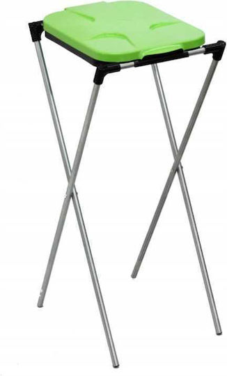 Coș De Gunoi Din Plastic Sorting Stand Stație Unică 240 Lt Verde