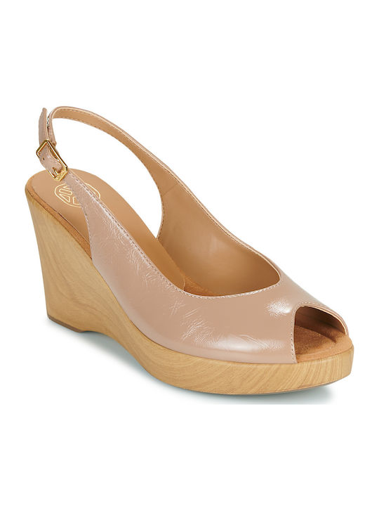 Rachel Platforme Dama Bej Rachel-Ver-Praline
