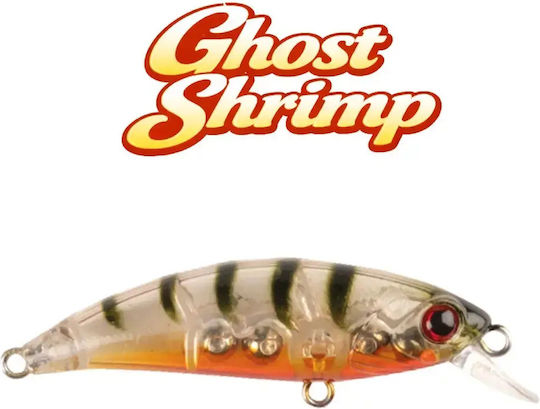 HanFishing Zipir 50kg Artificial Bait Minnow 5cm 4.5gr Ghost Shrimp