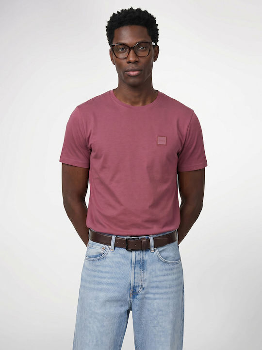 Boss T-shirt Μπορντό