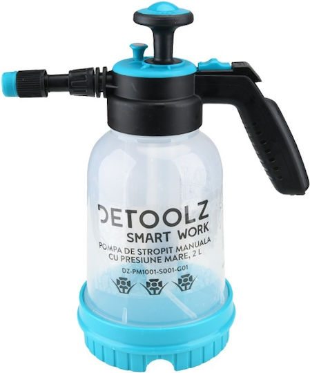 Detoolz Pulverizator cu presiune cu capacitate 2lt