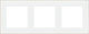 Simon 55 3-fold Frame Duo White Gold Base Trd3.166/111