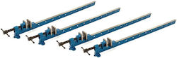 Set Morsă Marangher Bară T 1500mm Morsă Profesională Oțel Fontă Prelucrare Lemn 4 Buc Hbm Machines Olanda