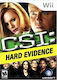 CSI Hard Evidence Nintendo Wii New
