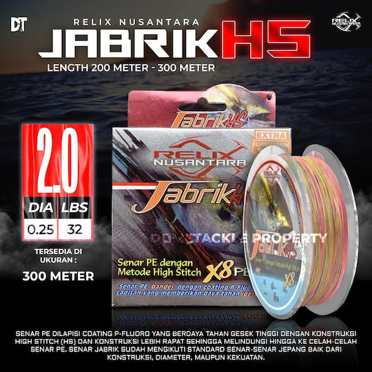 Relix Angelschnur Jabrik Hs X8 Pe 2 300 Meter