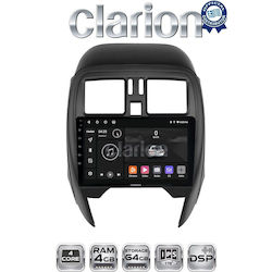 Clarion Car Audio System for Nissan Micra 2010 to 2016 with Bluetooth USB and GPS