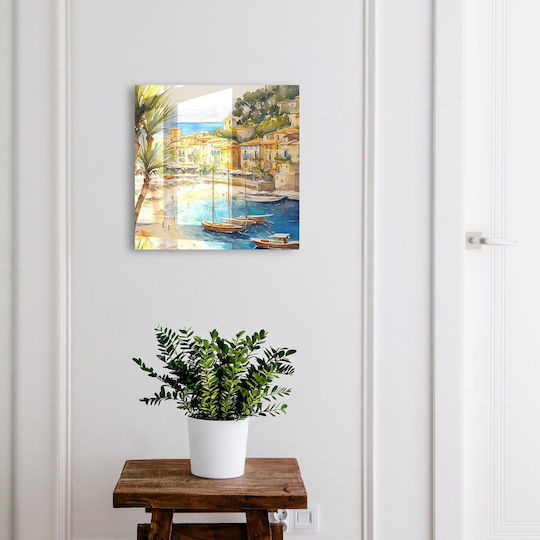 Tulup Металик Стенна Ключалка 50 Места 30x30x5см