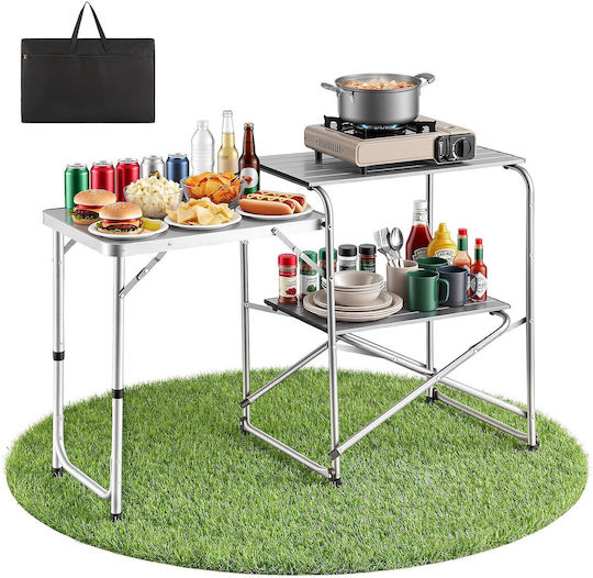 Vevor Τραπέζι για Camping Πτυσσόμενο 117x45x80cm