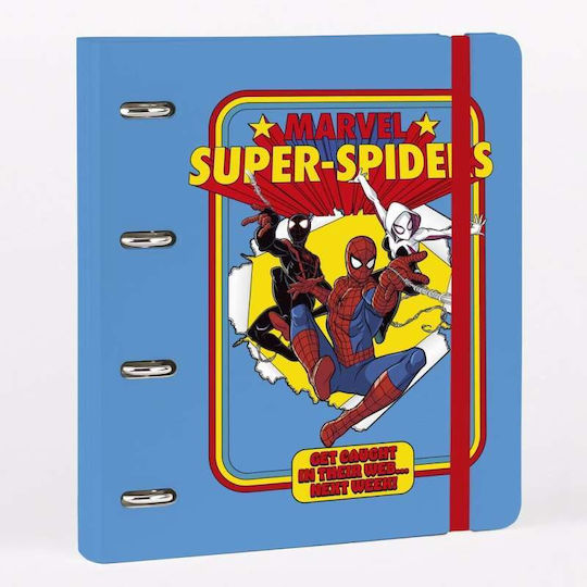 Spider-Man Clipboards & Form Holders Classic 4 Ring Blue