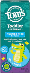 Tom's Of Maine Children's Toothpaste Fluoride-Free 49.6gr Tom's Of Maine Children's Toothpaste Fluoride-Free 49.6gr