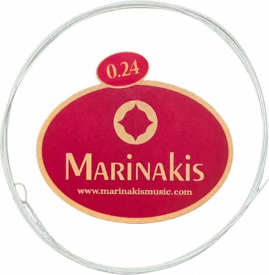 Marinakis Single String Silver Plated Lute 24"