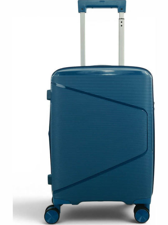 Playful Bags Cabin Hard Petrol Suitcase with 4 ...