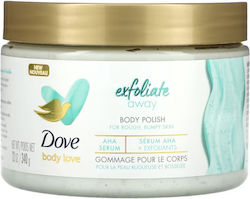 Dove Exfoliant de duș pentru Picioare, Mâini și Corp 340 gr