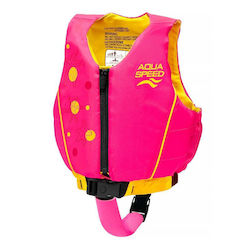 Aqua Speed Swim Star 04 Girls Swim Waistcoat Fuchsia Polyester