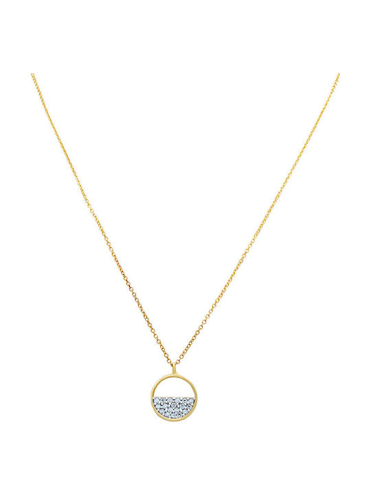 Savvas Design Halskette aus 14K Gold