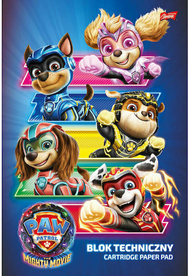 A4 Technischer Aquarellblock 10 Stück Paw Patrol