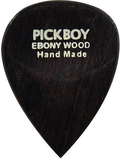 Pickboy Gpeb1 Exotic Auswahl Guitar Pick Ebenholz Handgefertigt
