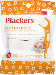 Plackers Scobitori dentare interdentare 36 buc Plackers Scobitori dentare interdentare 36 buc