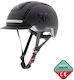 Ewheel Covex Helmet For Electric Scooter Bicycle With Front Rear Led L 59-61cm Black Ew5567