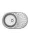 Deante Chiuvetă Drop-In Inox L77xL48cm Gri
