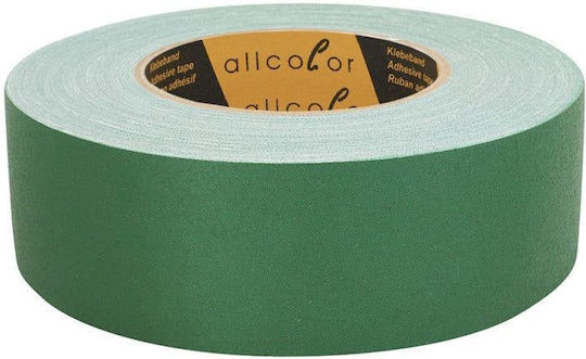Allcolor Adhesive Fabric Tape Green 50mx48mm