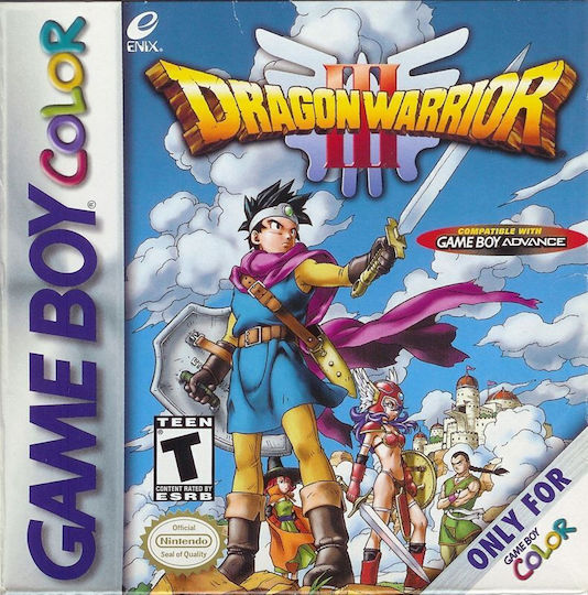Dragon Warrior III Game Boy Color Game (Used)