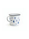 Greek Me Up Churches Cană Emailată Albă 360ml