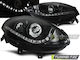 Car Bulbs Angel Eyes Front Black Fiat Bravo 07-10 Lpfi18