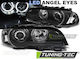 Car Bulbs Angel Eyes Front Black Bmw E46 Coupe 99-03 Lpbmg5