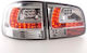 Led Taillights Vw Touareg 7l Chrome 2 Pieces